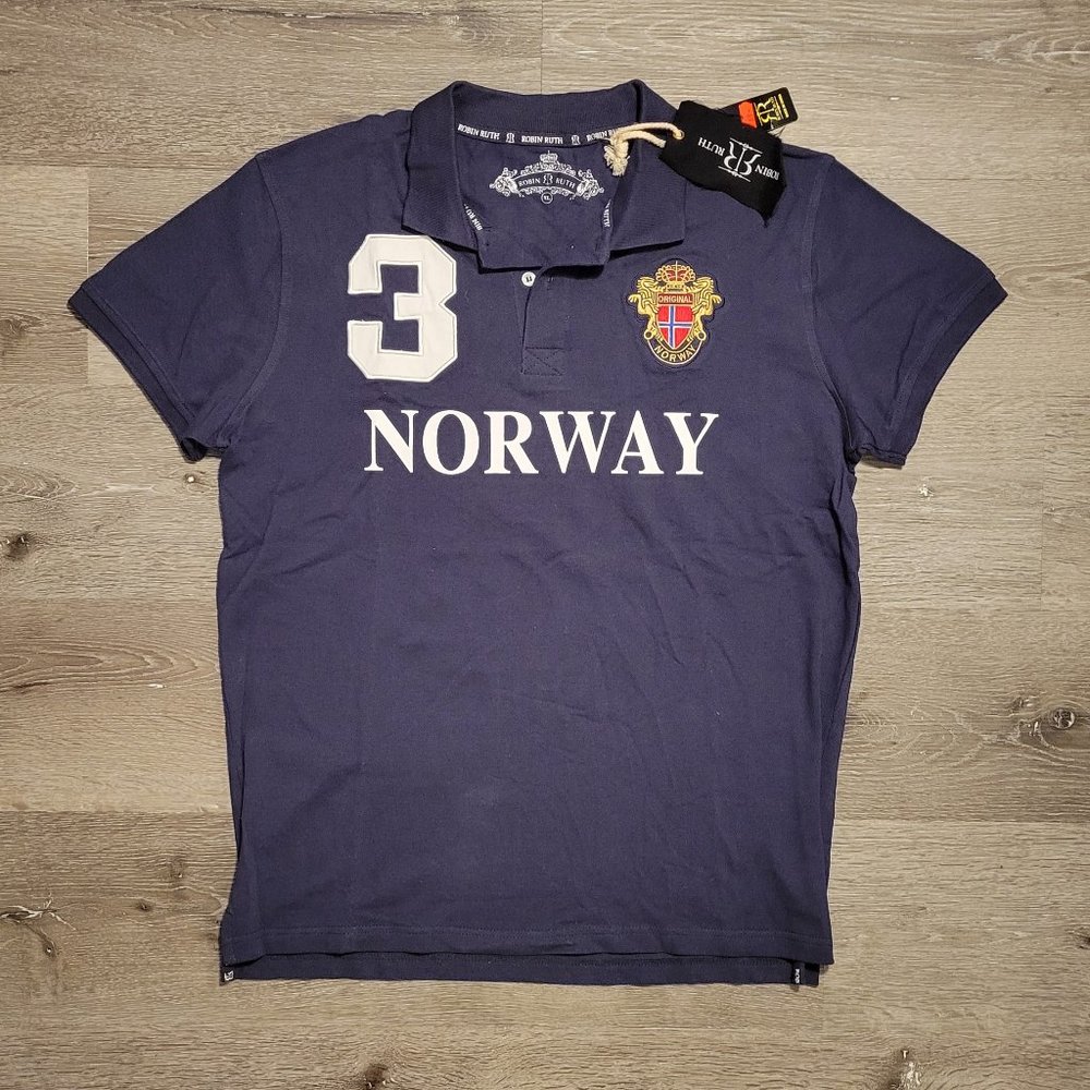 Robin Ruth NWT Norway Polo - Men's size XL